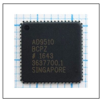 تراشه AD9510BCPZ-REEL7 از شرکت Analog Devices یک توزیع‌کننده فرکانس با دقت بالا و ۱۰ خروجی مستقل قابل برنامه‌ریزی است. مناسب برای کاربردهای مخابراتی، ابزار دقیق و پردازش سیگنال با مصرف انرژی پایین و قابلیت اطمینان بالا.