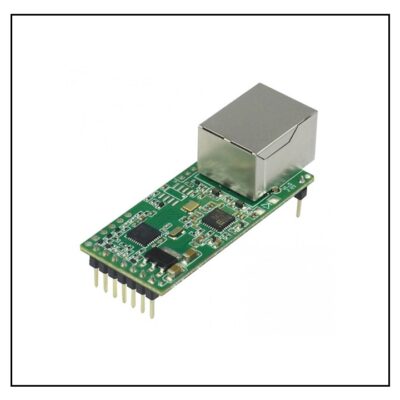 ماژول شبکه USR-TCP232-T با ولتاژ کاری 3.3 ولت، پشتیبانی از ارتباط سریال UART و سرعت تبادل داده 100/10 مگابیت بر ثانیه